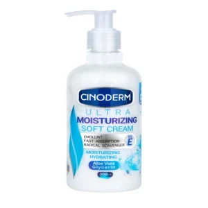 کرم مرطوب کننده 300mm پمپی Soft برند سینودرم